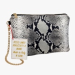 POCHETTE ZIPPATA N.266 Pezzo Unico-Borsa Artigianale di Lusso-Made in Italy