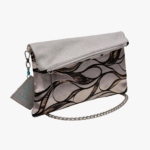 POCHETTE DOPPIA CHIUSURA  N.271 Pezzo Unico-Borsa Artigianale di Lusso-Made in Italy