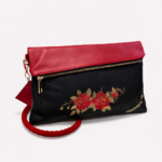 POCHETTE DOPPIA CHIUSURA N.275 Pezzo Unico-Borsa Artigianale di Lusso-Made in Italy