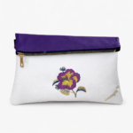 POCHETTE 239 COLLEZIONE PEONIA Pezzo Unico-Borsa Artigianale di Lusso-Made in Italy