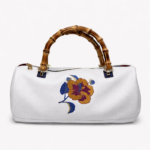 POCHETTE N.240 COLLEZIONE PEONIA Pezzo Unico-Borsa Artigianale di Lusso-Made in Italy