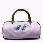 BAULETTO N.246 COLLEZIONE PIUME' Pezzo Unico-Borsa Artigianale di Lusso-Made in Italy