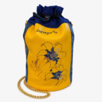 SECCHIELLO BABE N.274 COLLEZIONE TIGER LILIES Pezzo Unico-Borsa Artigianale di Lusso-Made in Italy