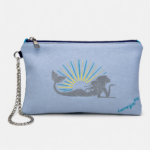POCHETTE N.283  COLLEZIONE SIRENETTA Pezzo Unico-Borsa Artigianale di Lusso-Made in Italy