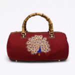 BAULETTO N.289 COLLEZIONE PAVONE Pezzo Unico-Borsa Artigianale di Lusso-Made in Italy
