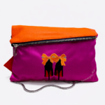 POCHETTE DOPPIA CHIUSURA N.303 Pezzo Unico-Borsa Artigianale di Lusso-Made in Italy