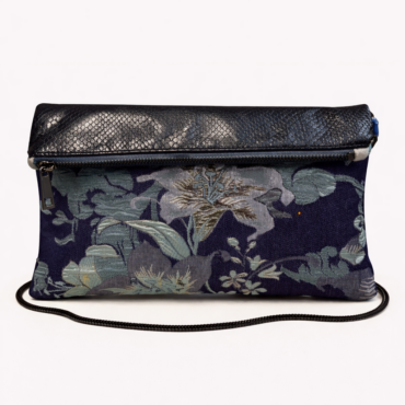 POCHETTE DOPPIA CHIUSURA N.329  COLLEZIONE LUXURY Pezzo Unico-Borsa Artigianale di Lusso-Made in Italy