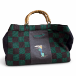 SHOPPER N.330 Pezzo Unico-Borsa Artigianale di Lusso-Made in Italy