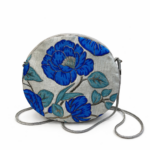 POCHETTE ROUND PASTICCINO N.350 Pezzo Unico-Borsa Artigianale di Lusso-Made in Italy