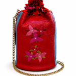 SECCHIELLO N.377 Collezione Trillium Pezzo Unico-Borsa Artigianale di Lusso-Made in Italy