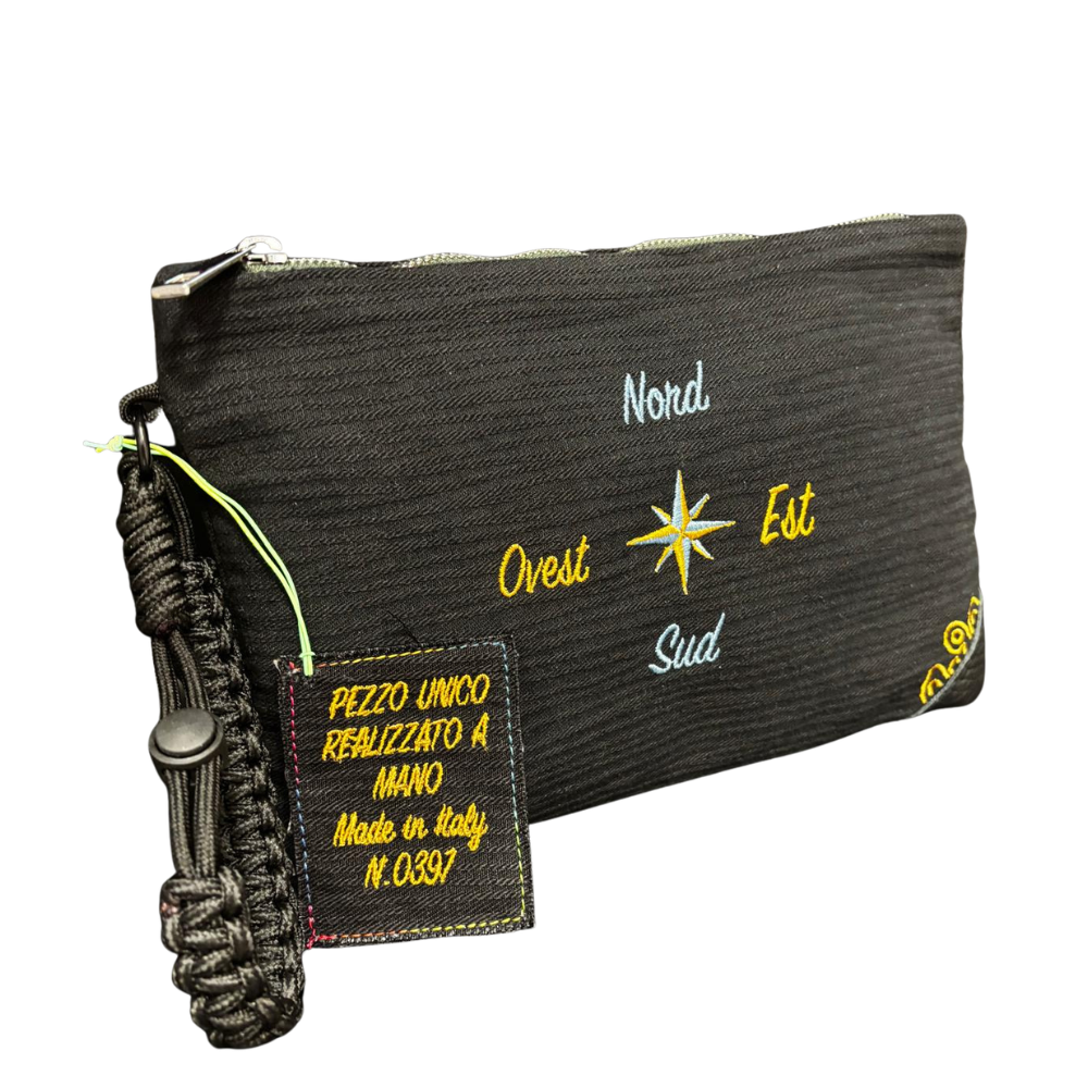 POCHETTE UOMO N.397 Pezzo Unico-Borsa Artigianale di Lusso-Made in Italy - immagine 3