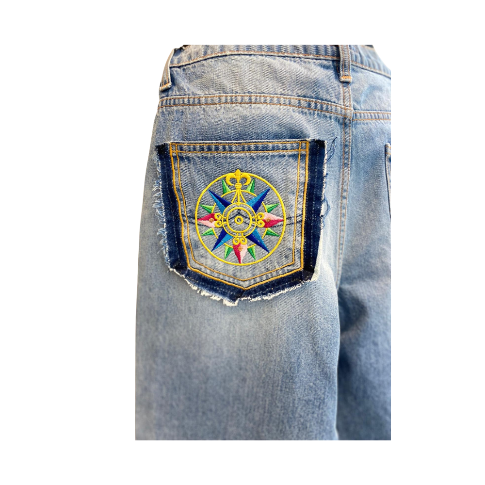 JEANS DONNA TG 42 MODELLO NINA FLARE - immagine 4