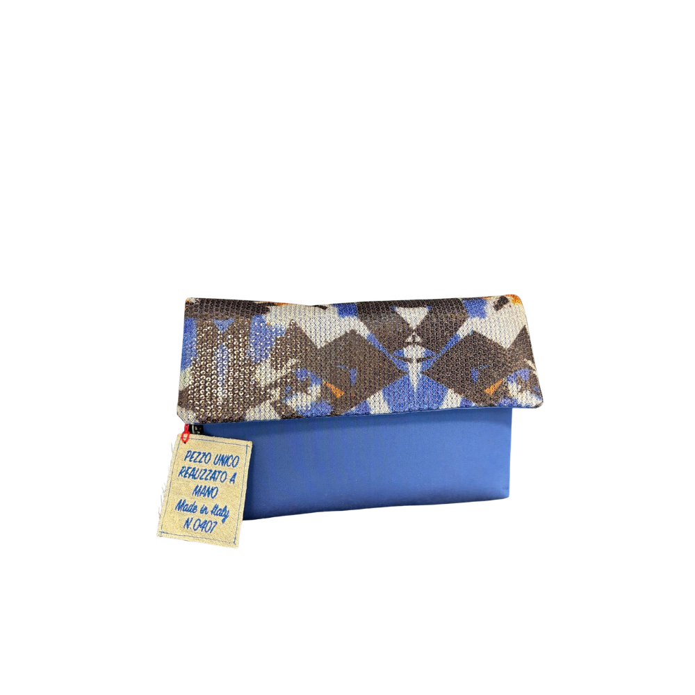 POCHETTE N. 407 Collezione Luxury Pezzo Unico-Borsa Artigianale di Lusso-Made in Italy - immagine 3