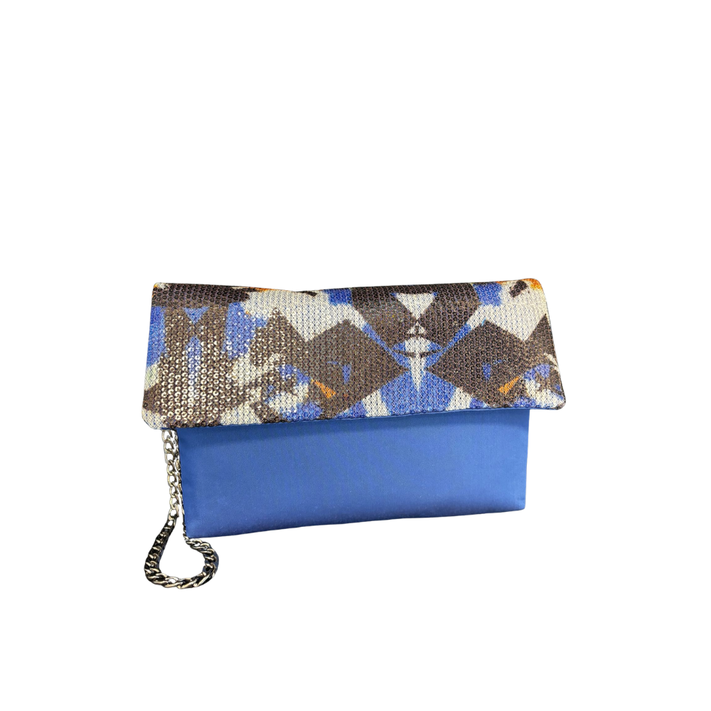 POCHETTE N. 407 Collezione Luxury Pezzo Unico-Borsa Artigianale di Lusso-Made in Italy