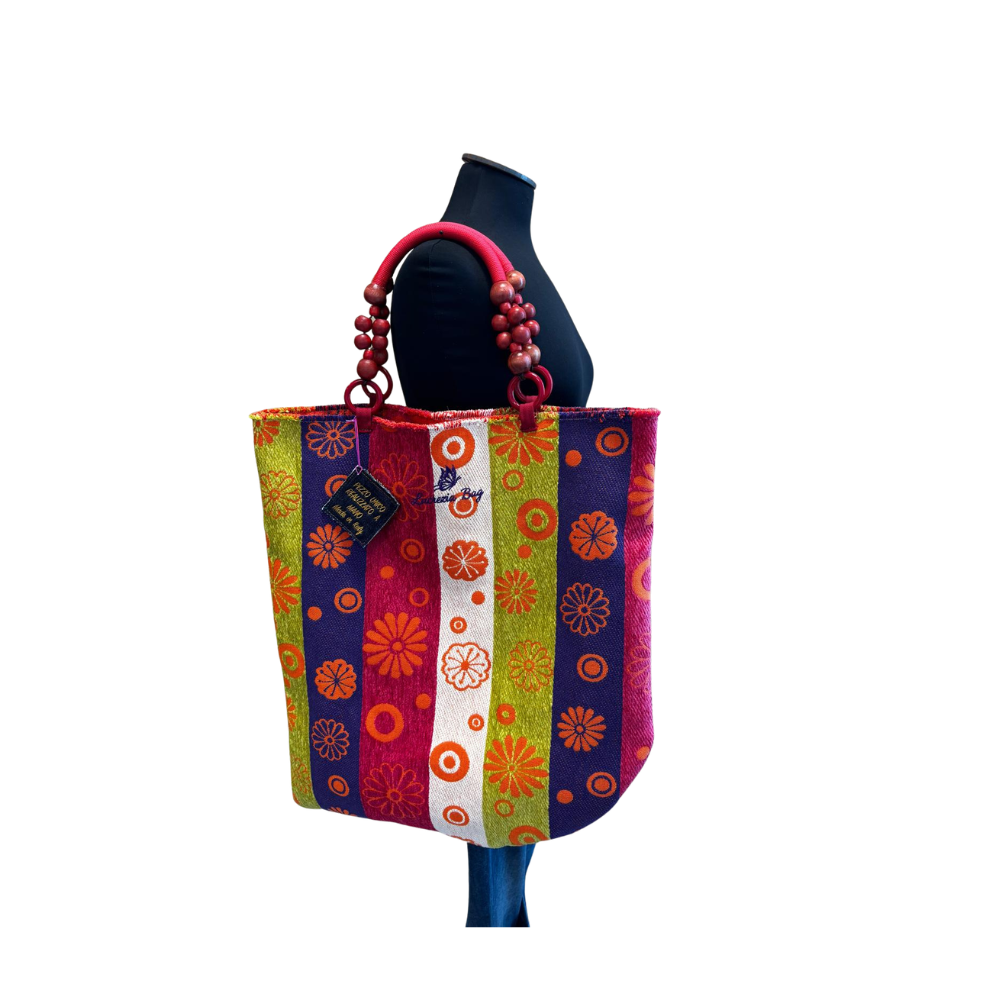 SHOPPER MARE N. 505 Pezzo Unico-Borsa Artigianale di Lusso-Made in Italy