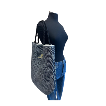 SHOPPER MARE N.506 Pezzo Unico-Borsa Artigianale di Lusso-Made in Italy