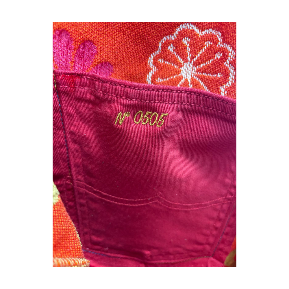 SHOPPER MARE N. 505 Pezzo Unico-Borsa Artigianale di Lusso-Made in Italy - immagine 4