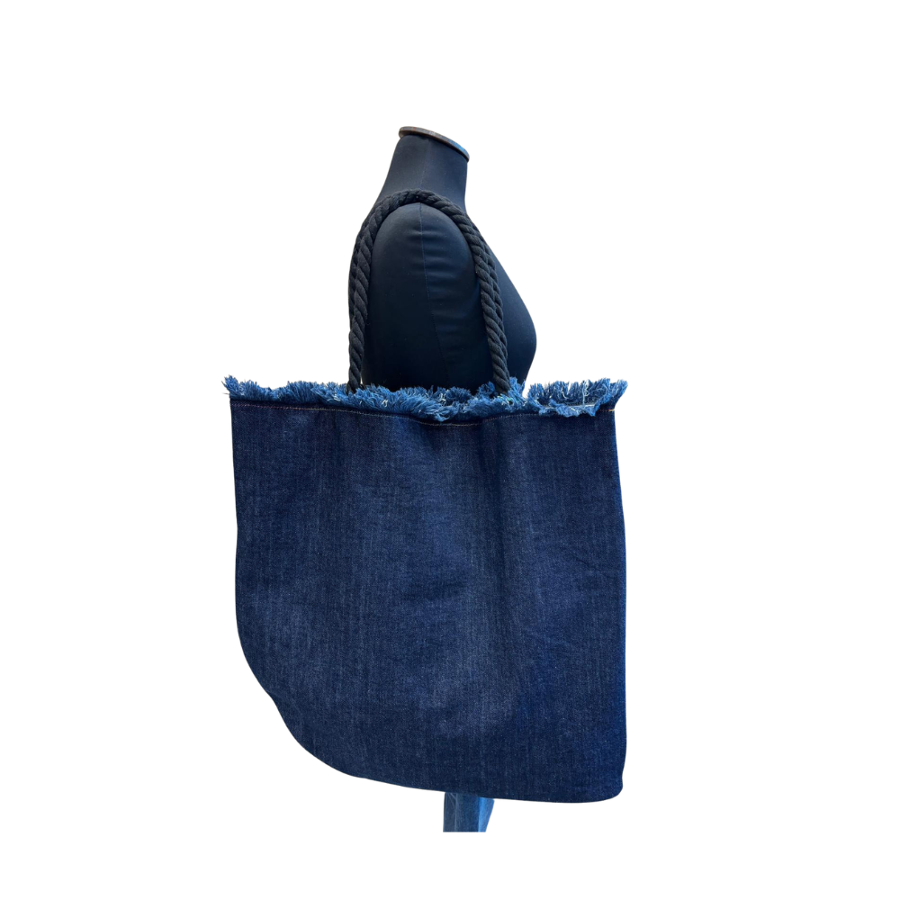 SHOPPER MARE N.507 Pezzo Unico-Borsa Artigianale di Lusso-Made in Italy - immagine 3