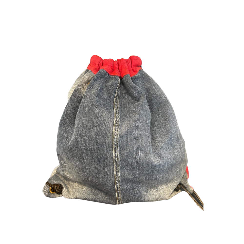 ZAINO N. 508 COLLEZIONE PIN-UP Pezzo Unico-Borsa Artigianale di Lusso-Made in Italy - immagine 4