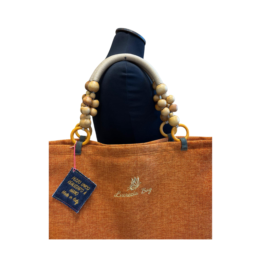 SHOPPER MARE N.509 Pezzo Unico-Borsa Artigianale di Lusso-Made in Italy - immagine 3