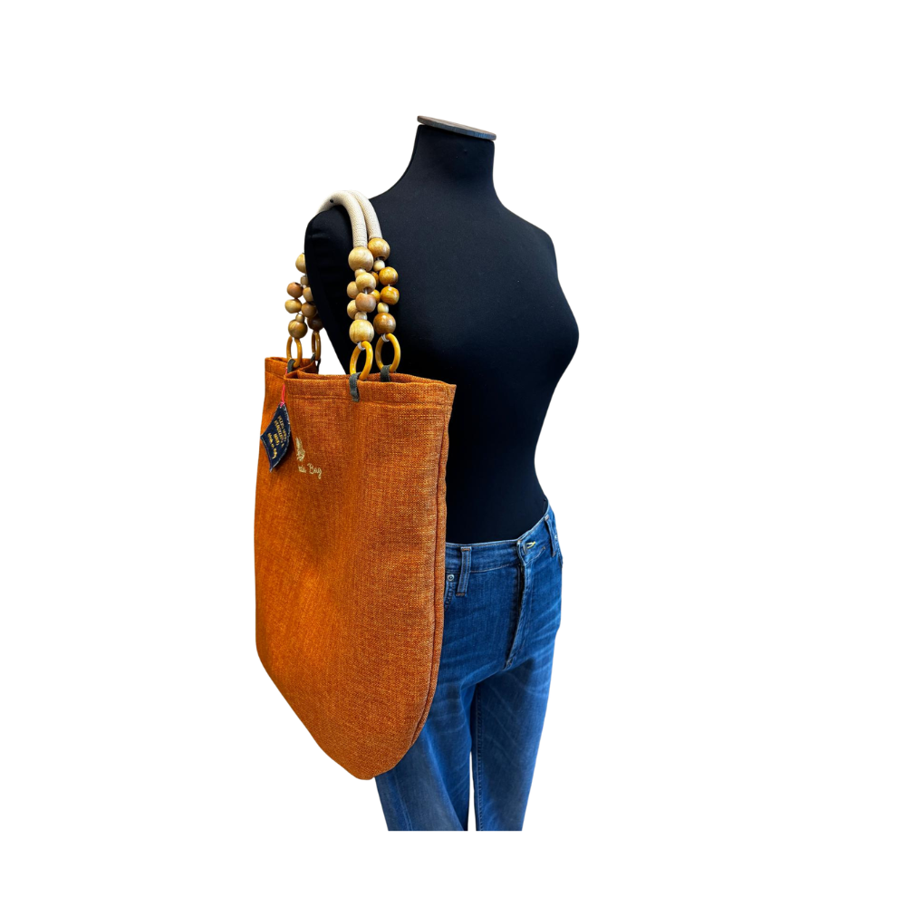 SHOPPER MARE N.509 Pezzo Unico-Borsa Artigianale di Lusso-Made in Italy - immagine 4