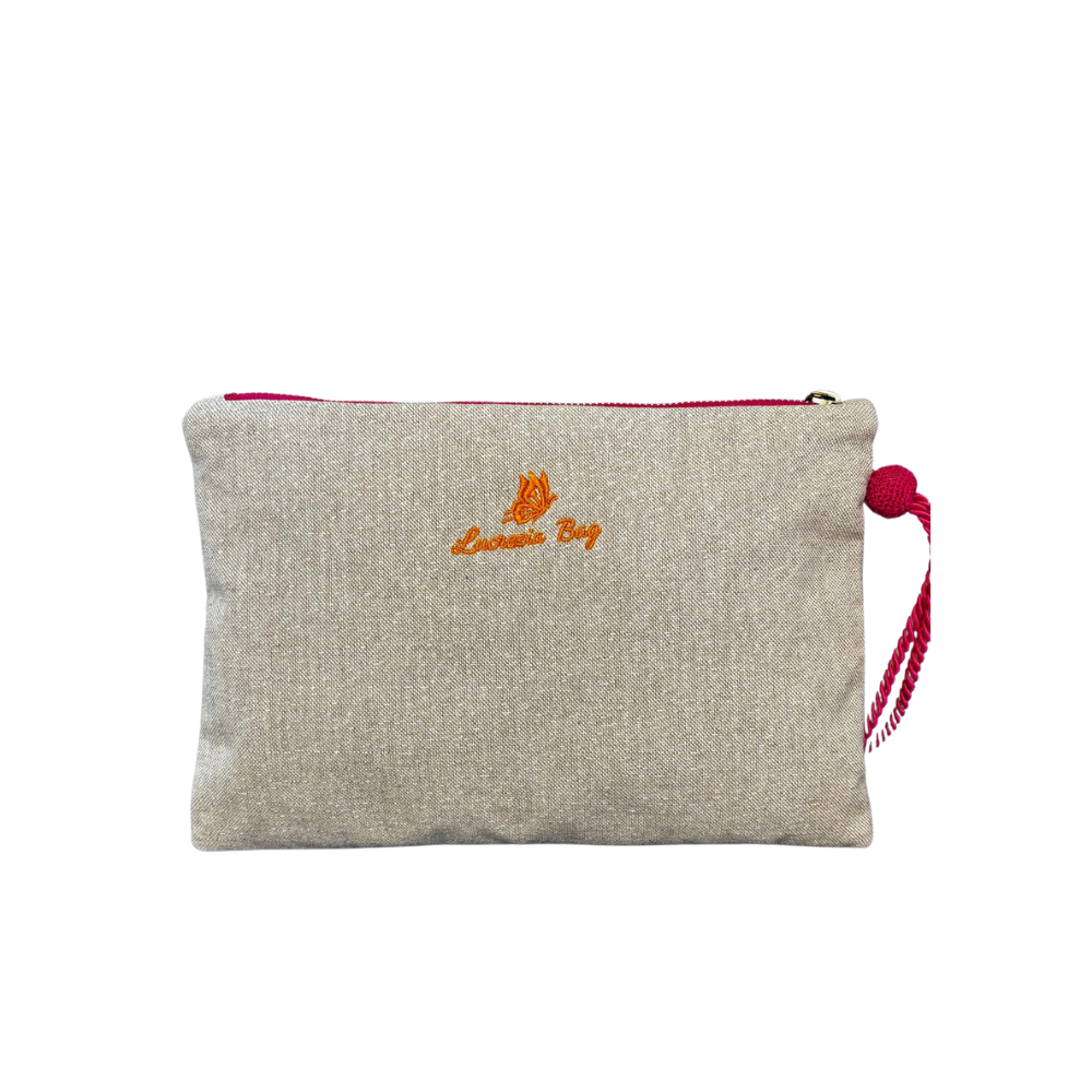 POCHETTE N.513 Linea Vegan Pezzo Unico-Borsa Artigianale di Lusso-Made in Italy - immagine 2