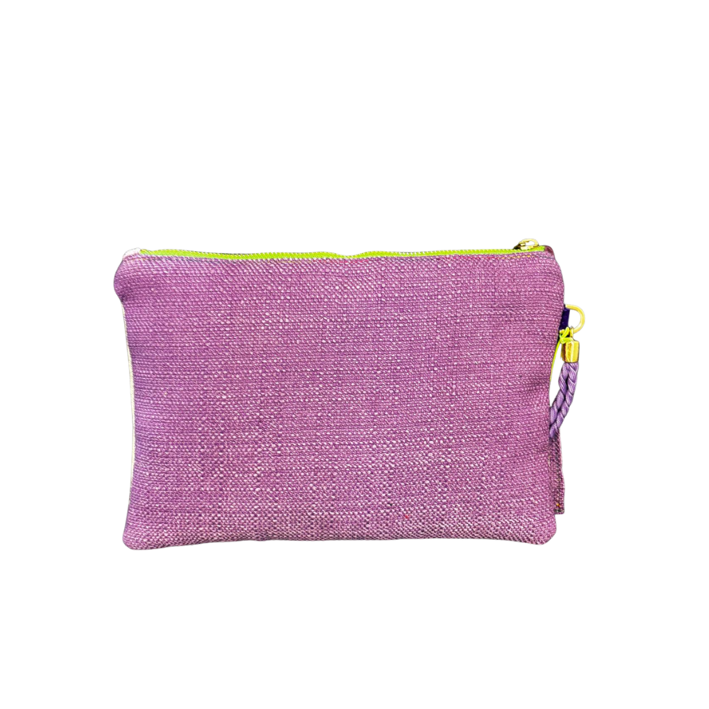 POCHETTE N.514 Linea Vegan Pezzo Unico-Borsa Artigianale di Lusso-Made in Italy - immagine 3