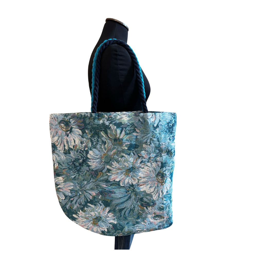 SHOPPER MARE N.521 Pezzo Unico-Borsa Artigianale di Lusso-Made in Italy - immagine 2