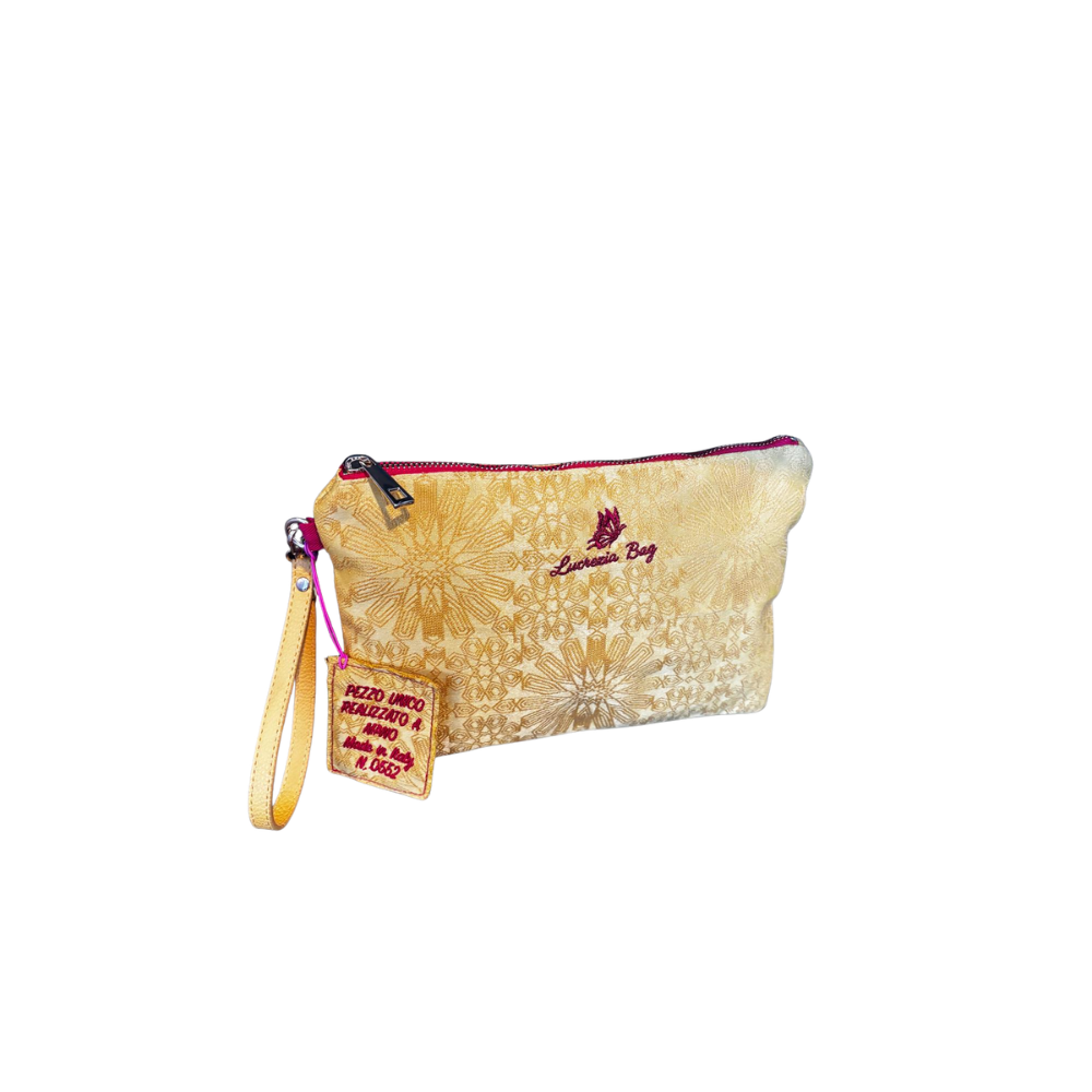POCHETTE N.552 Collezione Vegan Pezzo Unico-Borsa Artigianale di Lusso-Made in Italy - immagine 5