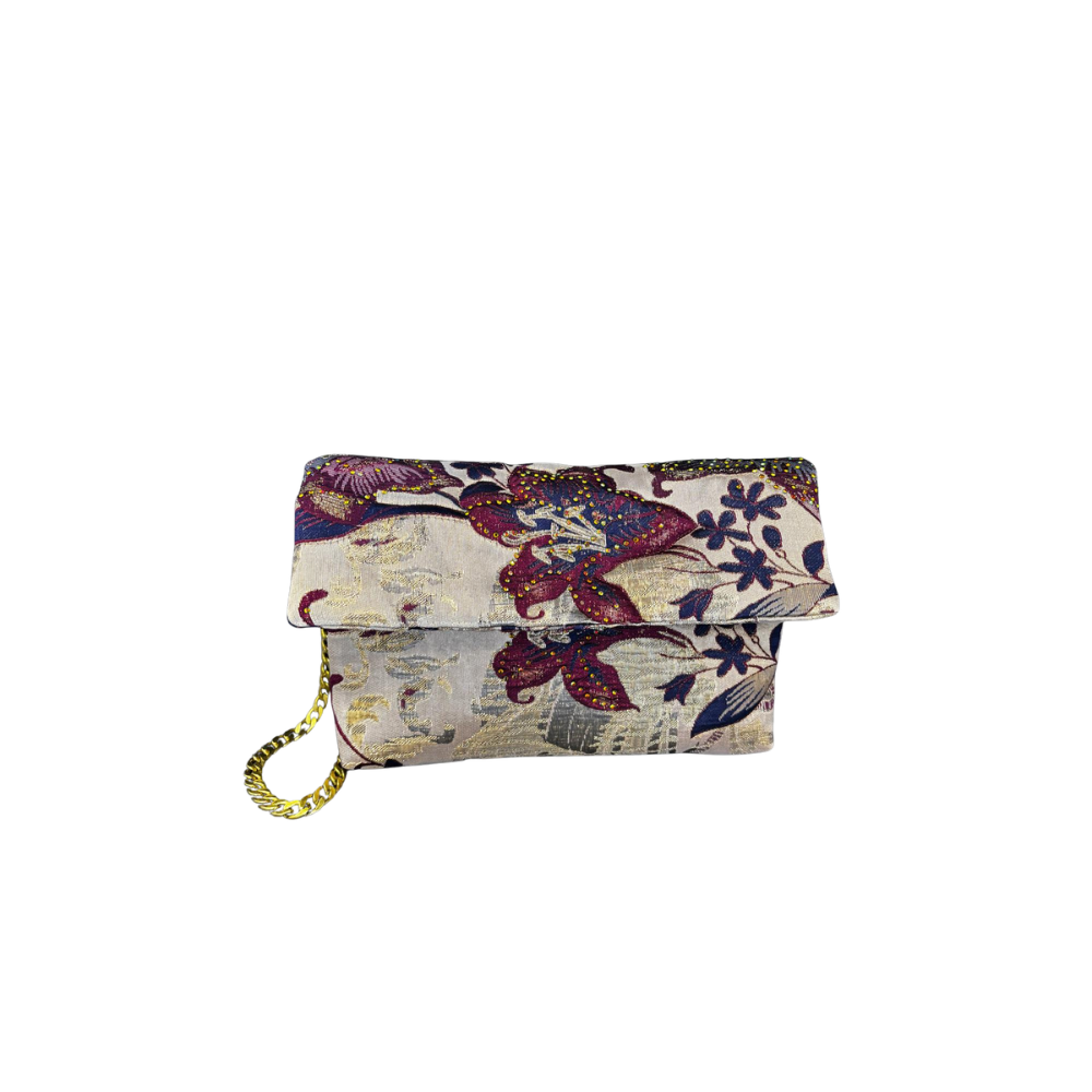 POCHETTE COMPATTA N. 225 – Collezione Luxury | Pezzo Unico-Borsa Artigianale di Lusso-Made in Italy - immagine 3