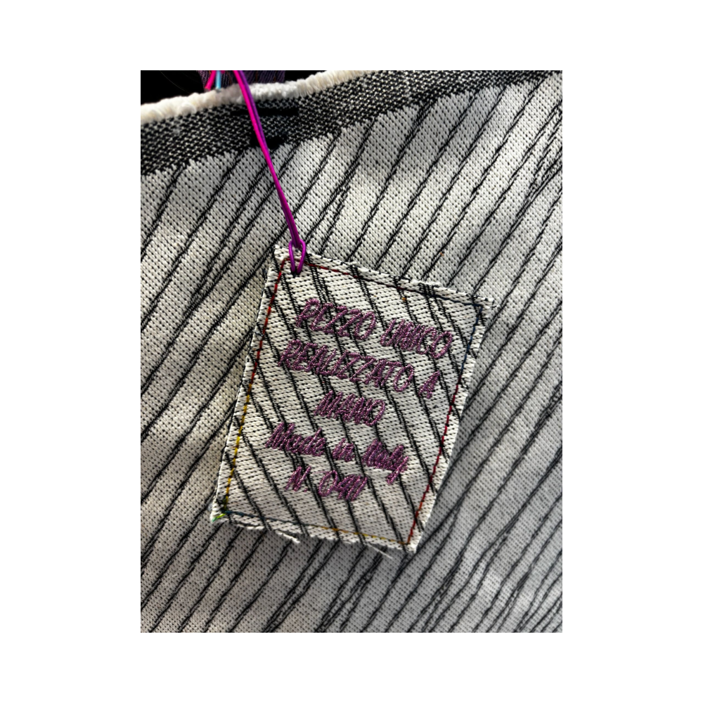 SHOPPER MARE N.411 Pezzo Unico-Borsa Artigianale di Lusso-Made in Italy - immagine 7