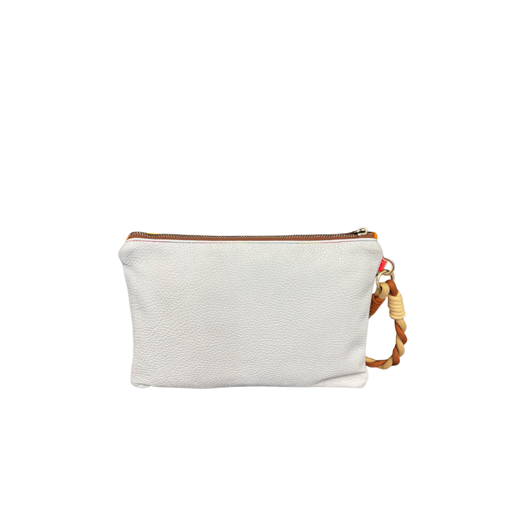 POCHETTE N. 417 – Collezione Palme | Pezzo Unico-Borsa Artigianale di Lusso-Made in Italy - immagine 7