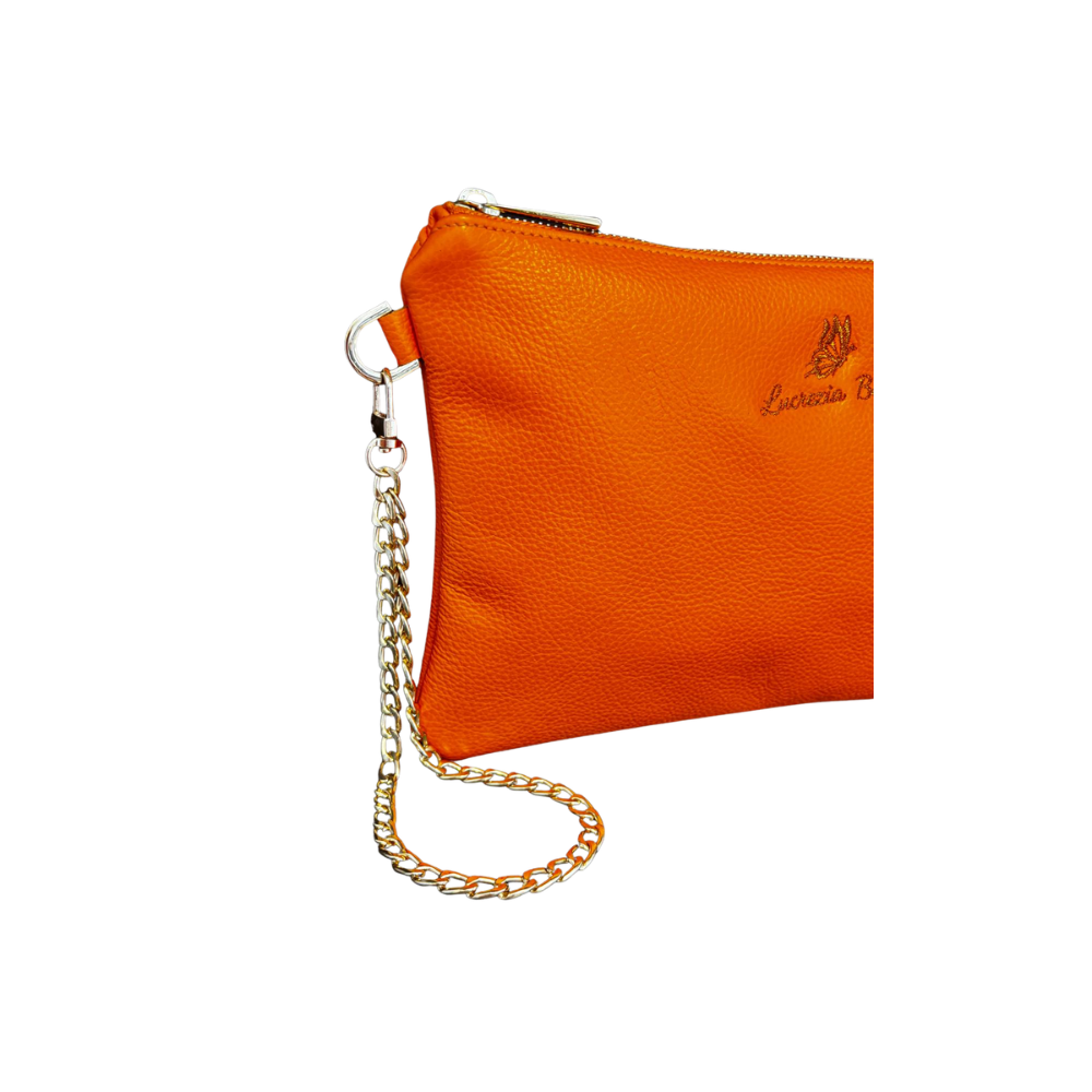 POCHETTE N. 419 – Collezione Luxury | Pelle Martellata | Pezzo Unico-Borsa Artigianale di Lusso-Made in Italy - immagine 4