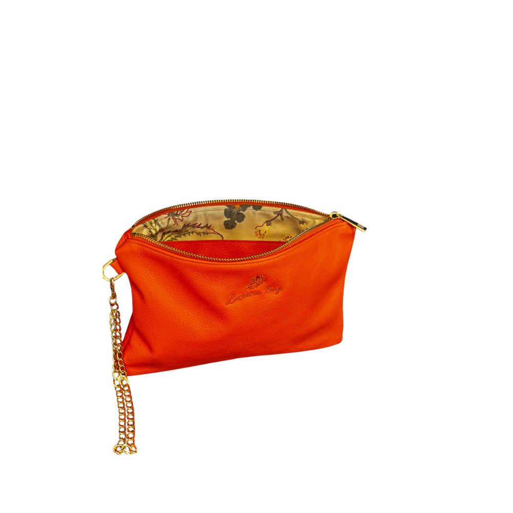 POCHETTE N. 419 – Collezione Luxury | Pelle Martellata | Pezzo Unico-Borsa Artigianale di Lusso-Made in Italy - immagine 9