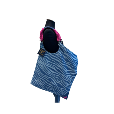 SHOPPER ASIMMETRICA N.528 Pezzo Unico-Borsa Artigianale di Lusso-Made in Italy