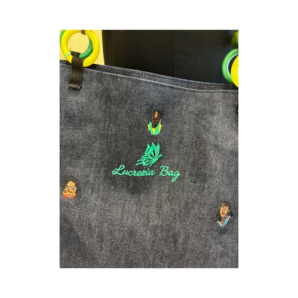 SHOPPER MARE ASIMMETRICA N.534 LINEA VEGAN Pezzo Unico-Borsa Artigianale di Lusso-Made in Italy - immagine 5