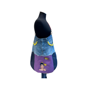 SHOPPER MARE N.535 Pezzo Unico-Borsa Artigianale di Lusso-Made in Italy