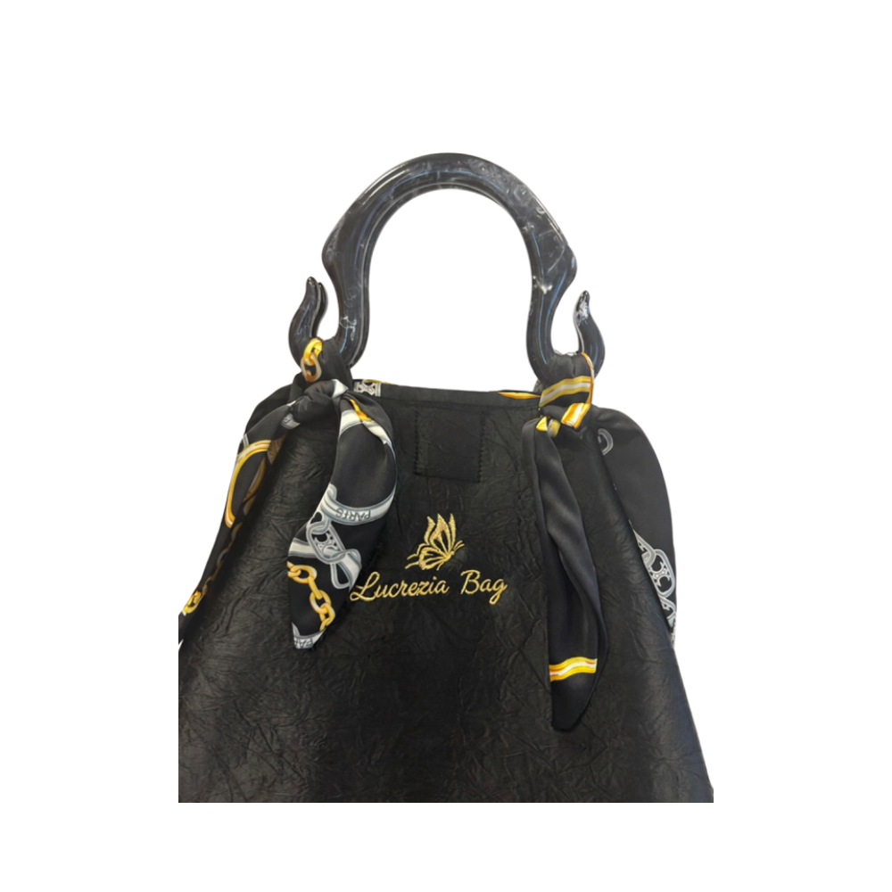 SHOPPER ROMANTICA N. 539 – Collezione Luxury Vegan | Pezzo Unico-Borsa Artigianale di Lusso-Made in Italy - immagine 3