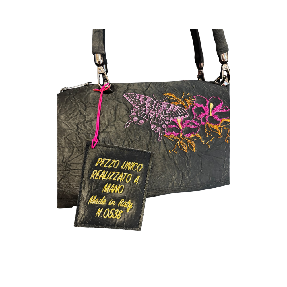 BAULETTO N. 538 – Collezione Vegan | Pezzo Unico-Borsa Artigianale di Lusso-Made in Italy - immagine 5