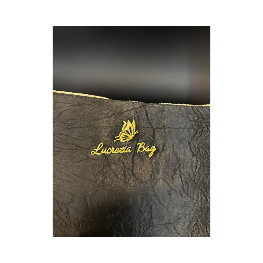 POCHETTE N. 540 – Collezione Luxury Vegan | Pezzo Unico-Borsa Artigianale di Lusso-Made in Italy - immagine 4