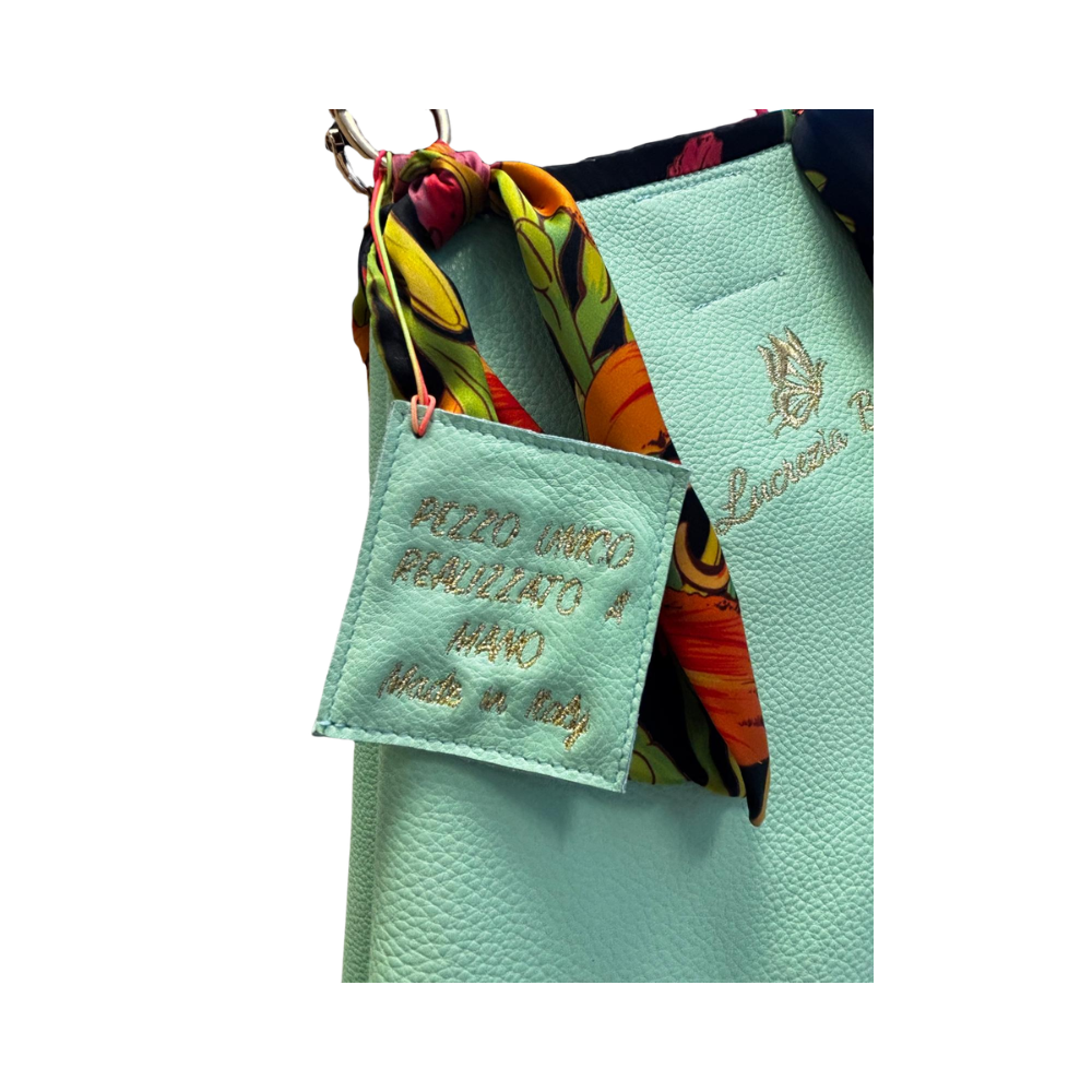 POCHETTE ROMANTICA N. 542 – Collezione Luxury | Pelle Martellata | Pezzo Unico-Borsa Artigianale di Lusso-Made in Italy - immagine 9