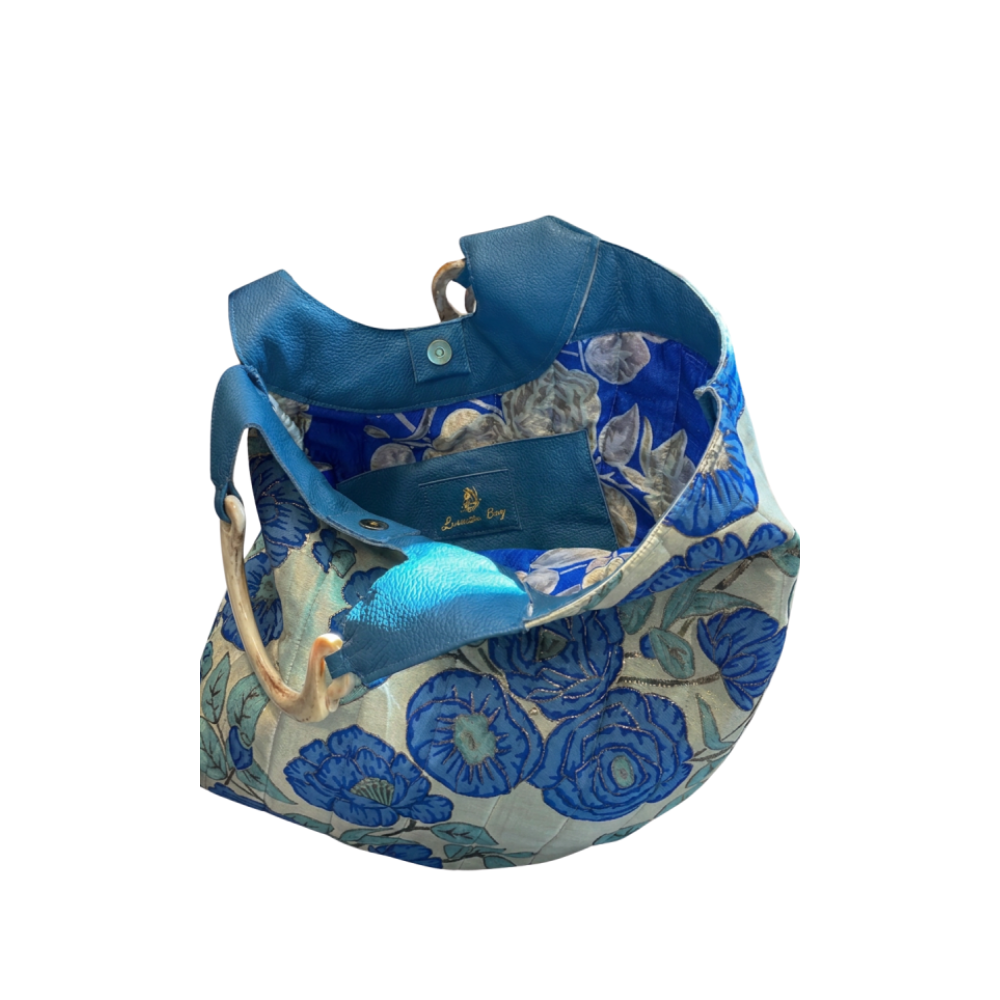 SHOPPER ASIMMETRICA N. 544 – Collezione Luxury | Pelle Martellata | Pezzo Unico-Borsa Artigianale di Lusso-Made in Italy - immagine 2