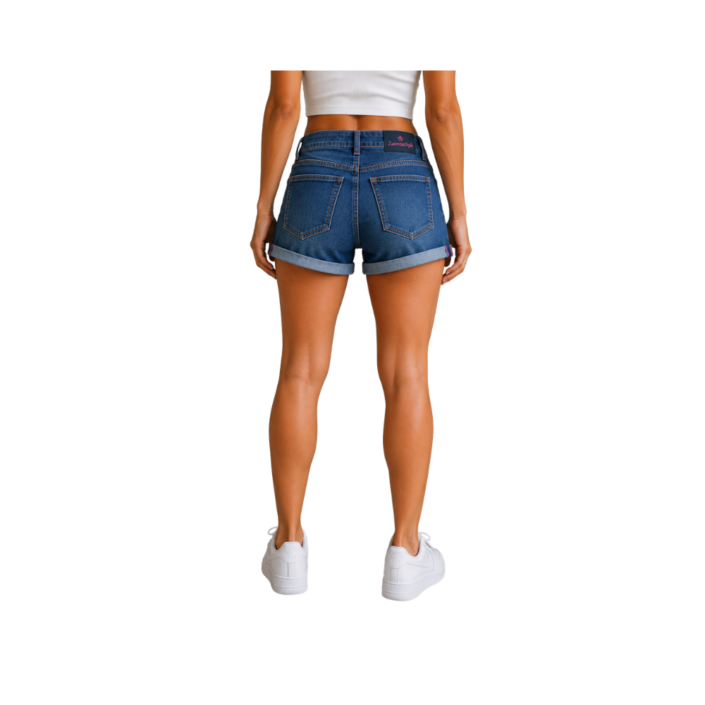 SHORT DONNA JEANS MIAMI ART. LSHDJ 038 – Made in Italy - immagine 3
