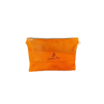 CLUTCH N. 423 – Collezione Estate 2026 | Pelle Martellata Arancio Monarca | Pezzo Unico-Borsa Artigianale di Lusso-Made in Italy