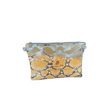 CLUTCH DONNA N. 426 – Collezione "Luxury Vegan" – Pezzo Unico – Borsa Artigianale di Lusso – Made in Italy