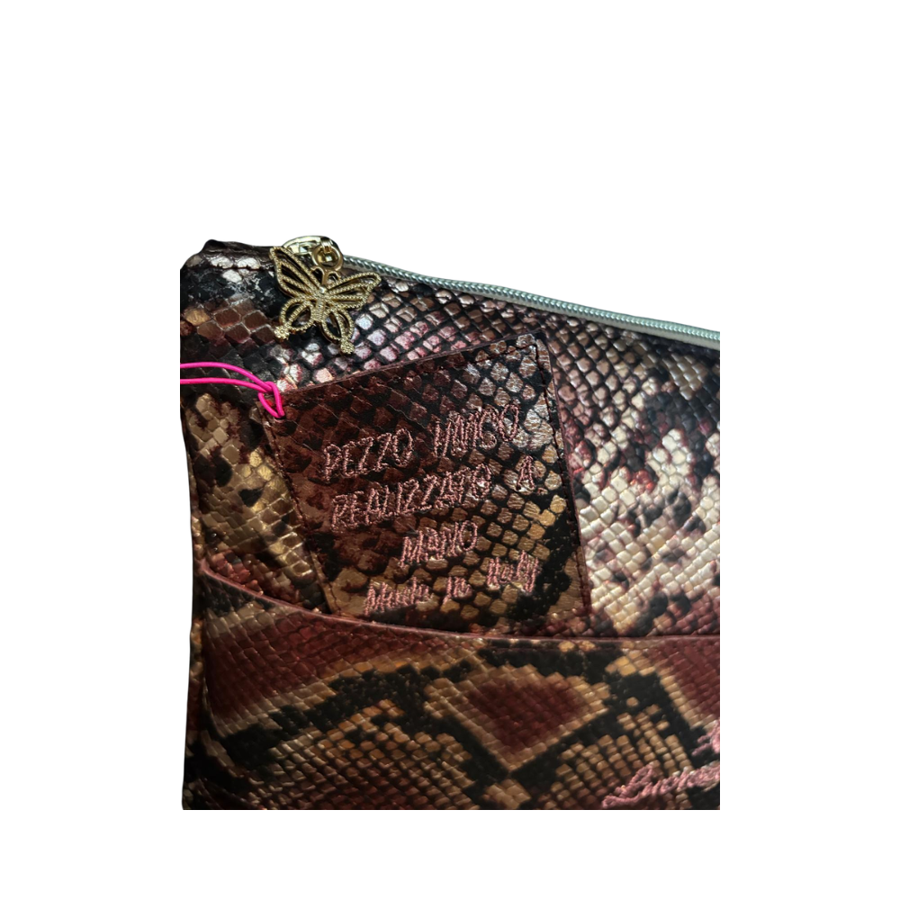 CLUTCH DONNA N. 433 – Collezione "Luxury" – Pezzo Unico – Borsa Artigianale di Lusso – Made in Italy - immagine 6