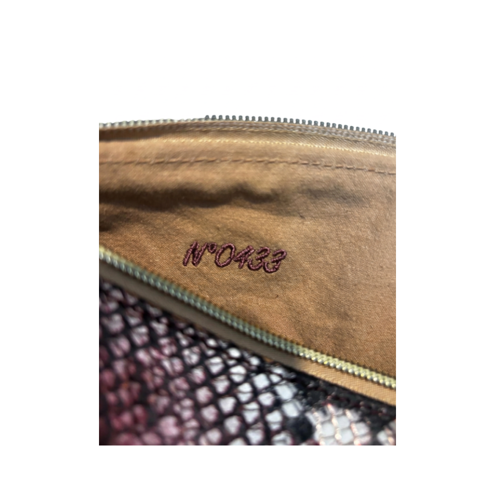 CLUTCH DONNA N. 433 – Collezione "Luxury" – Pezzo Unico – Borsa Artigianale di Lusso – Made in Italy - immagine 2
