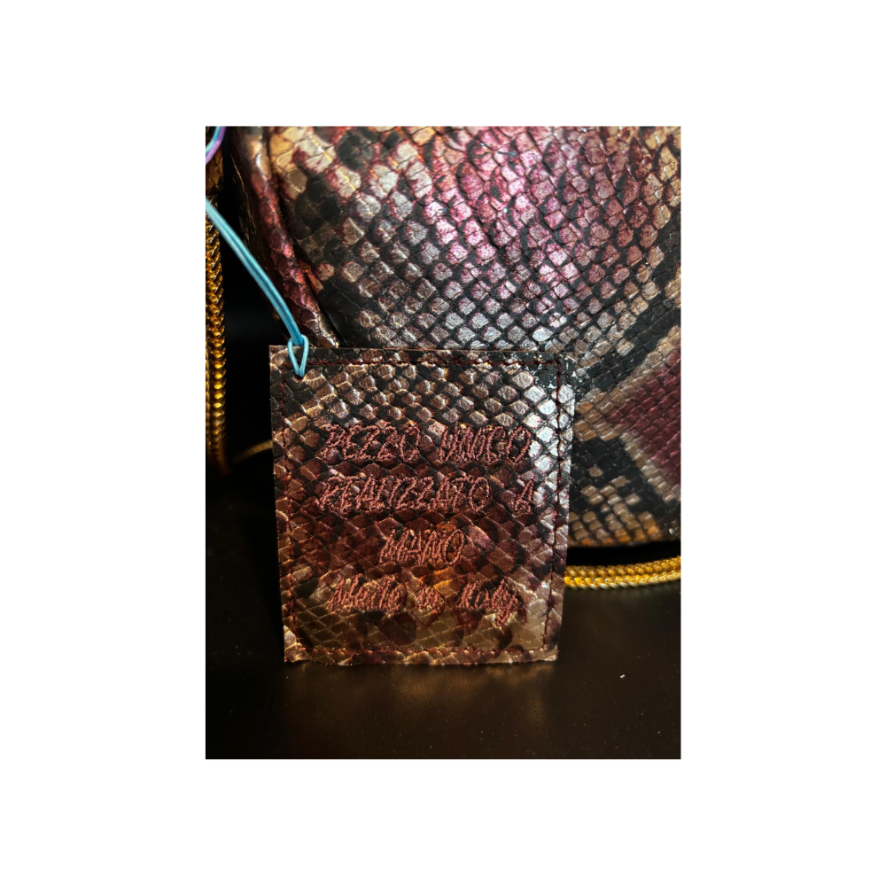 POCHETTE PASTICCINO N. 435 – Collezione "Luxury" – Pezzo Unico – Borsa Artigianale di Lusso – Made in Italy - immagine 5