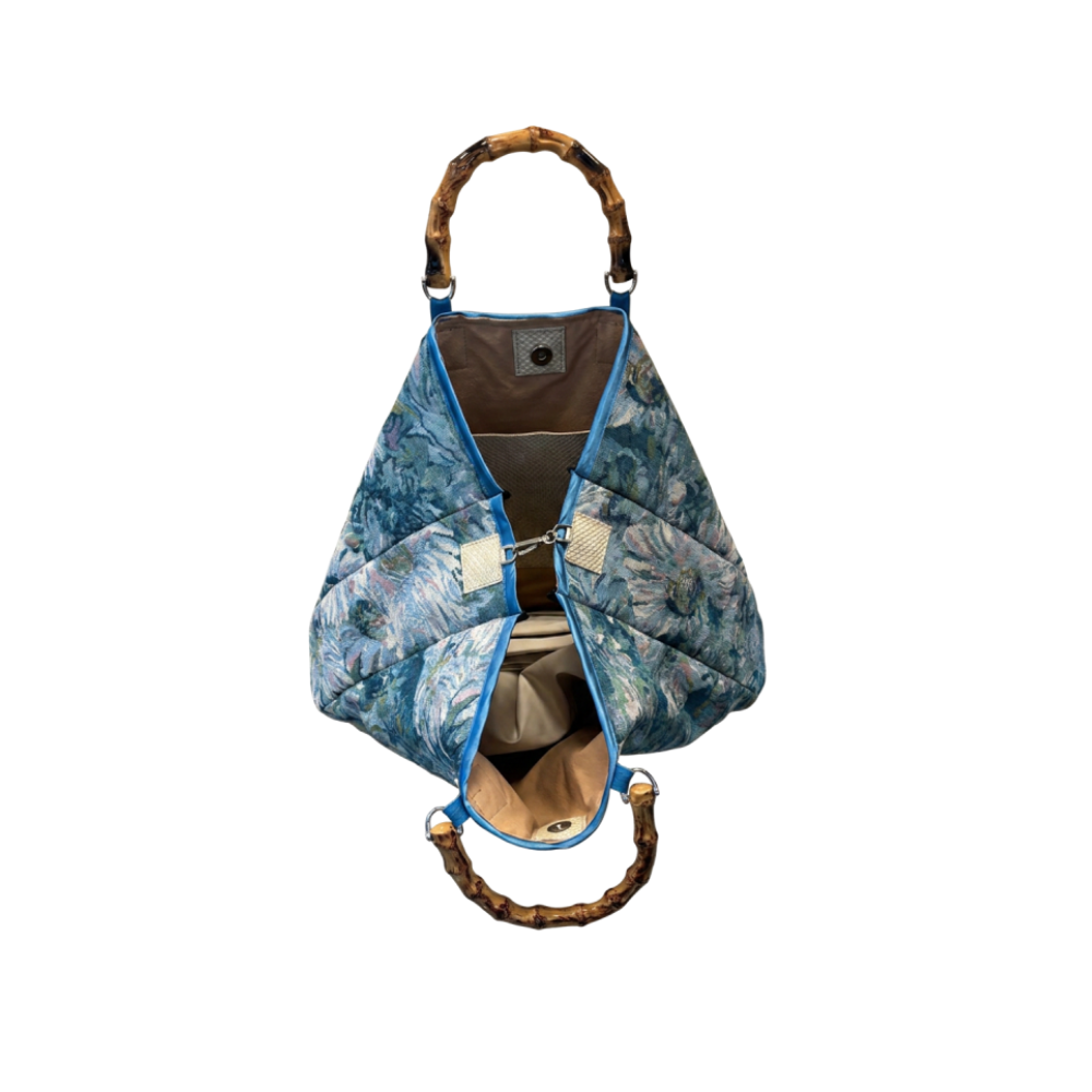 SHOPPER ROMANTICA N. 439 – Collezione "Luxury" – Pezzo Unico – Borsa Artigianale di Lusso – Made in Italy - immagine 8