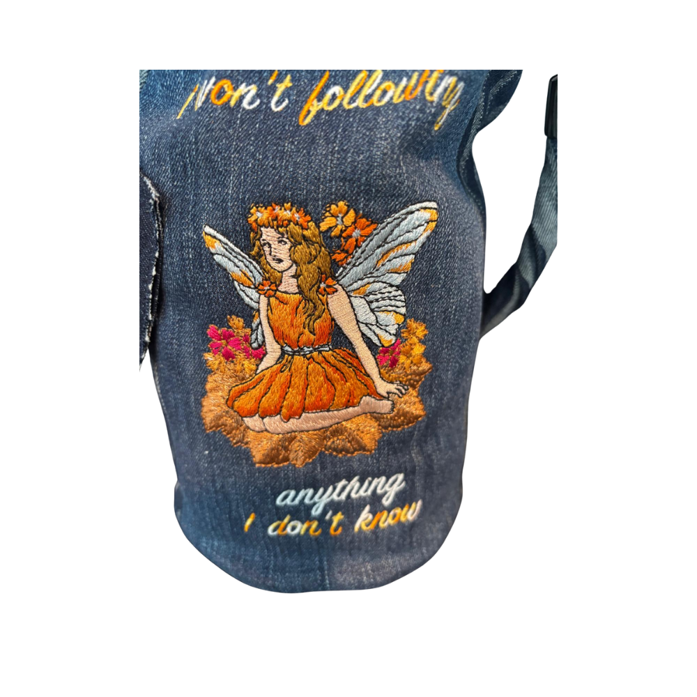 SECCHIELLO BABE N. 548 – Collezione "Fatine" – Pezzo Unico – Borsa Artigianale di Lusso – Made in Italy - immagine 4
